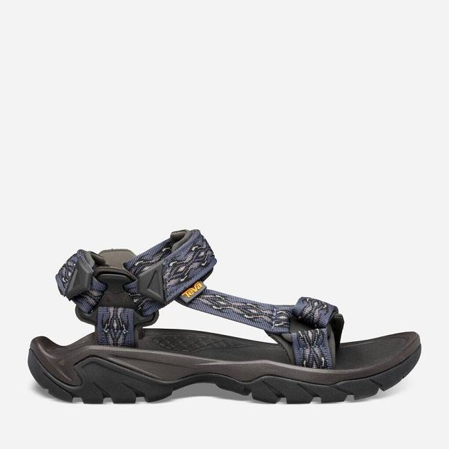 Teva Men's Terra FI 5 Universal Walking Sandals 3976-234 Madang Blue Sale UK